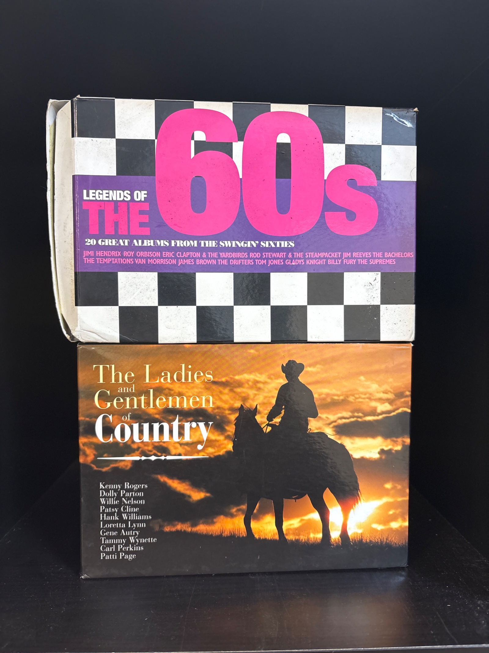158 Legends of the 60s and the ladies and gentlemen of country CD Collection