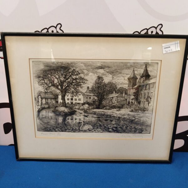 Lorna Cassidy limited edition print of Pann Mill, High Wycombe.