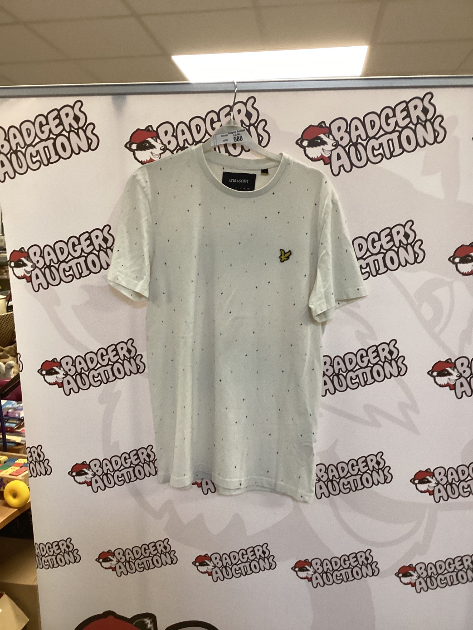 559 Lyle & scott t-shirt size M