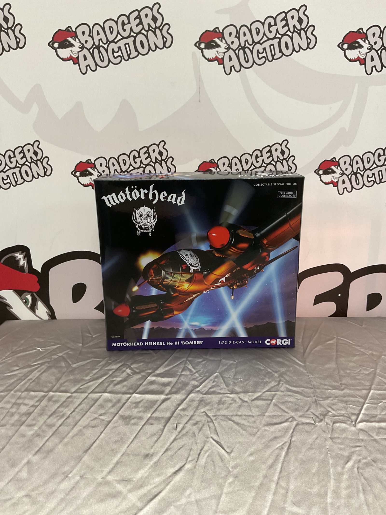 308 Motörhead Heinkel He III ‘Bomber’ Collectable Special Edition diecast model