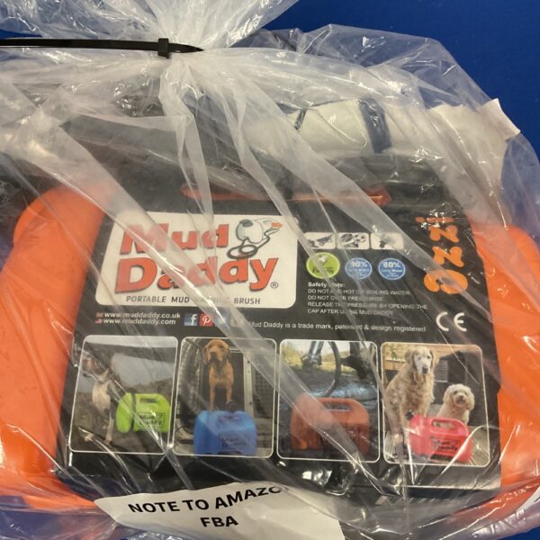 Mud Daddy portable washer for cleaning boots, bikes and pets.