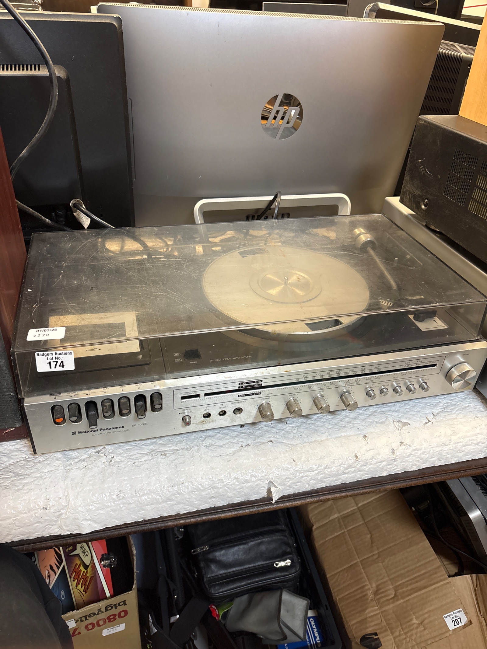172 National Panasonic Stereo Music System SG-1030L