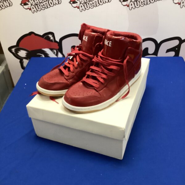 Red Nike Dunk Lux SP Hi-top trainers size 13 for sale.