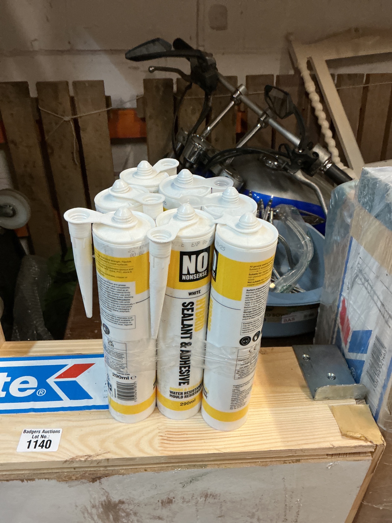 1146 7 tubes of No Nonsense Sealant & Adhesive