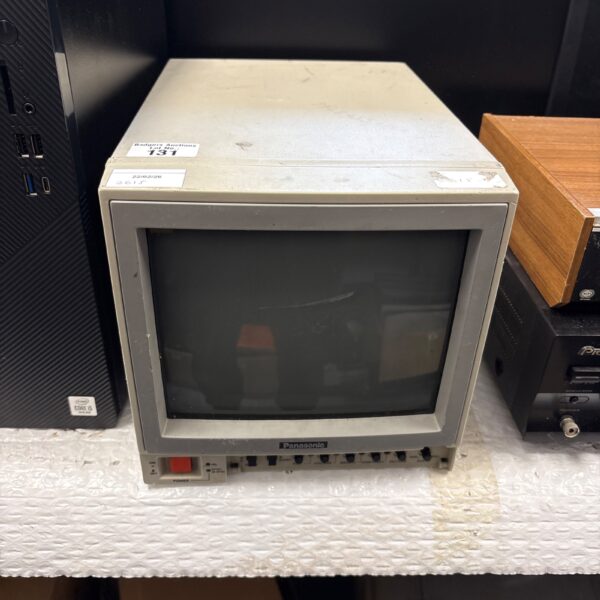 Vintage Panasonic WV-CM1000B professional video monitor for broadcast use.