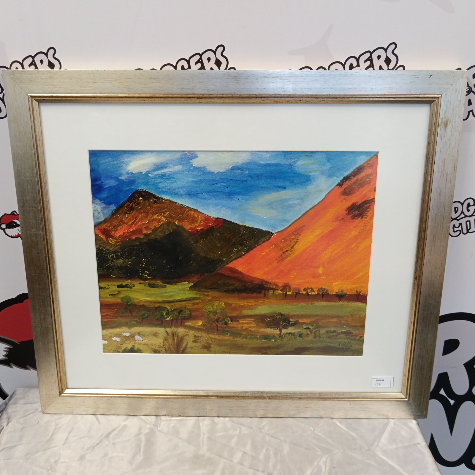 683 shirley goodliffe impressionist oil painting of Cumbria titled landscape of life