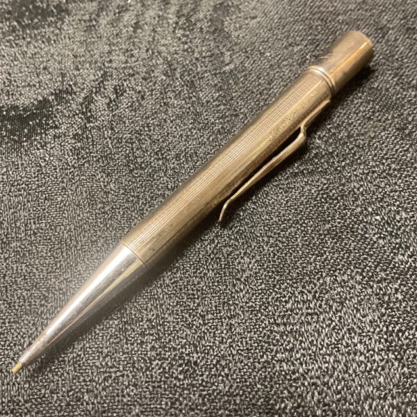 Vintage sterling silver propelling pencil, a classic writing instrument.