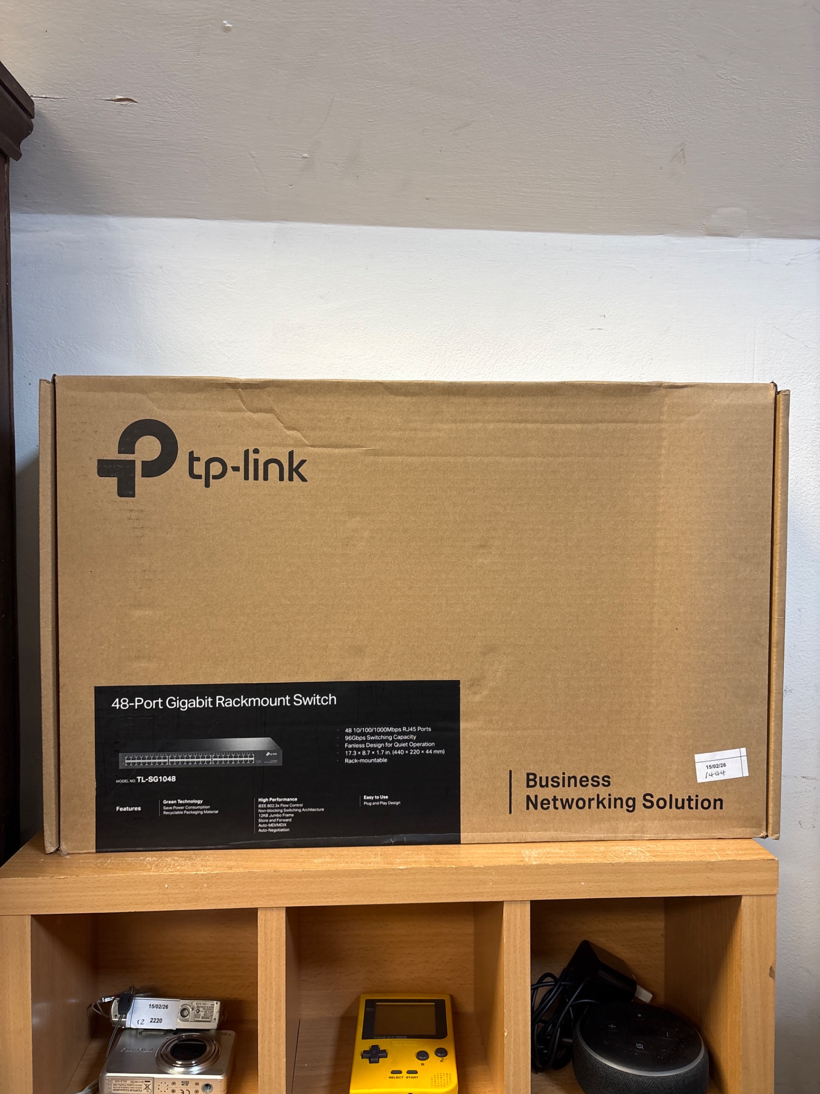 170 TP Link networking 48 – port gigabit rackmount switch