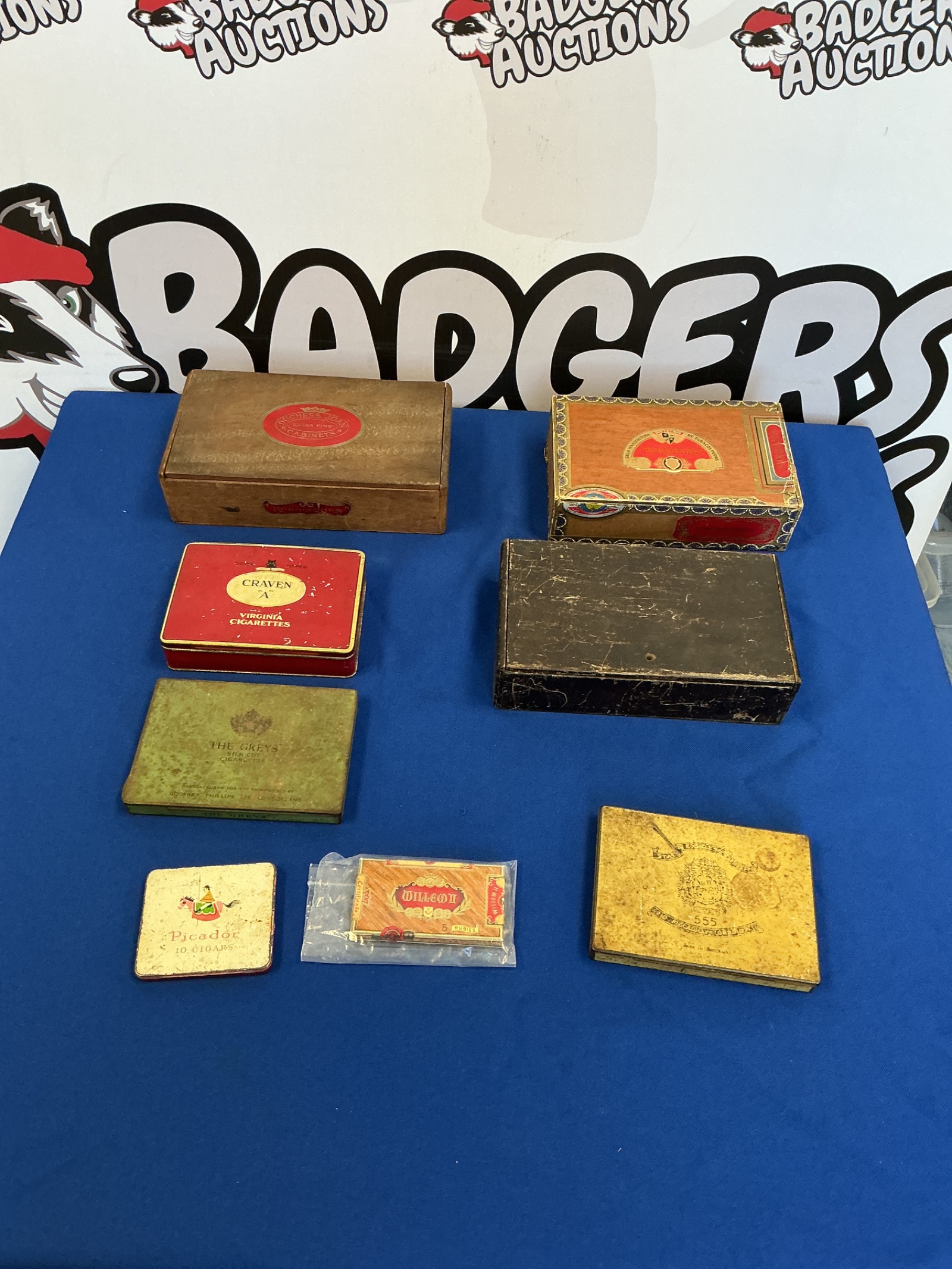 247 Selection of Cigar Boxes