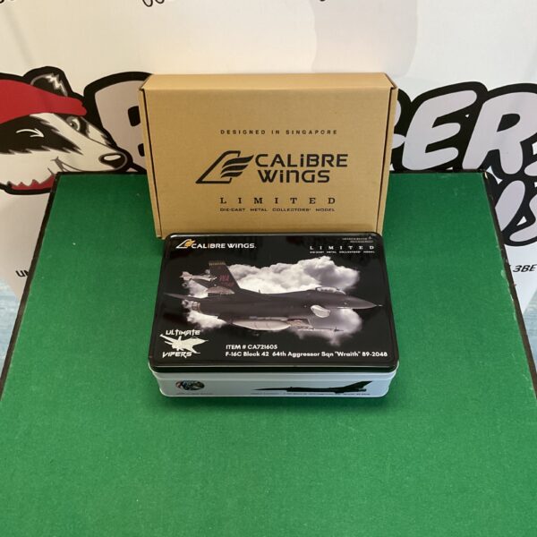 Calibre Wings F-16 diecast model in original box.