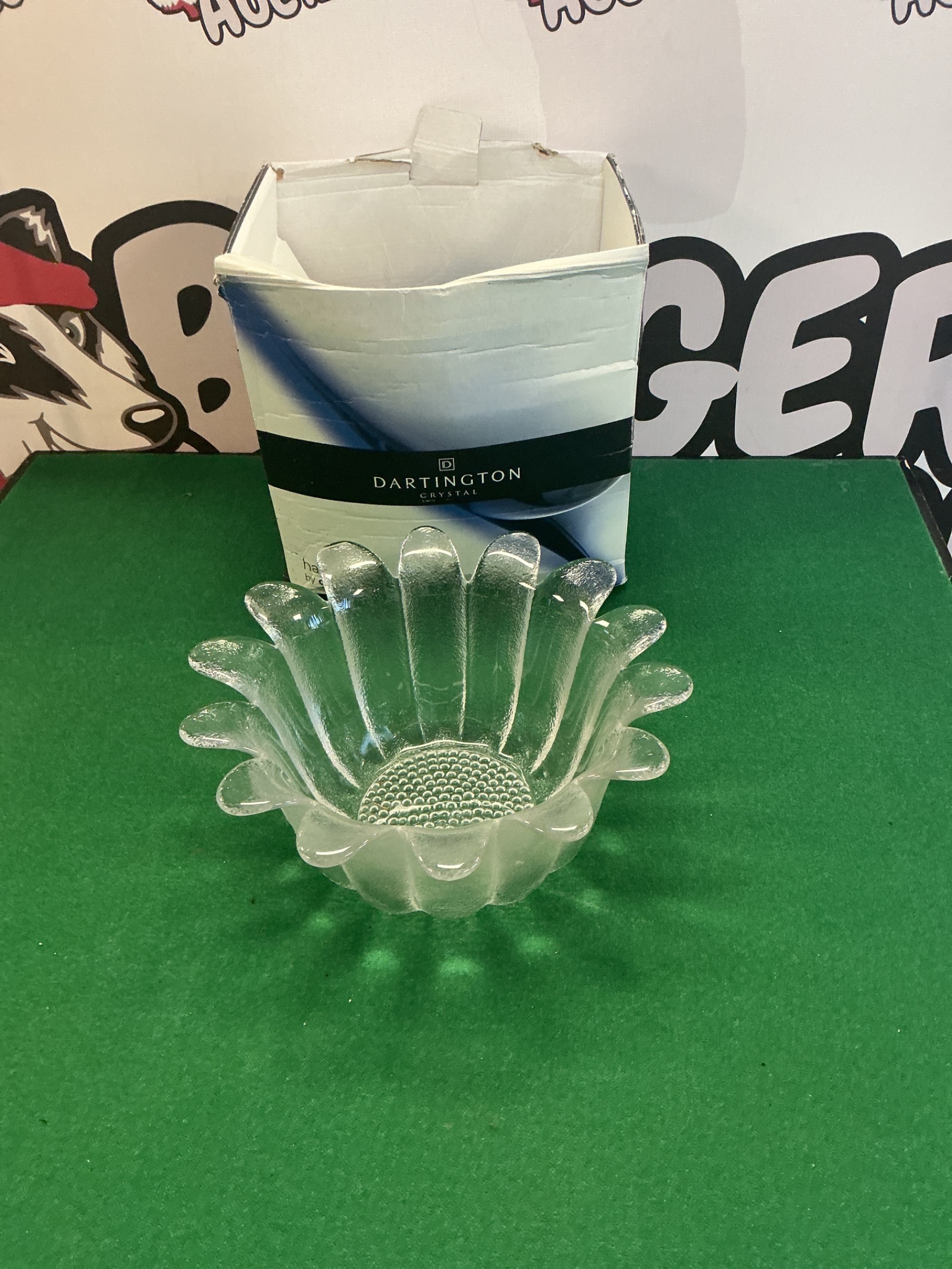 359 Darlington Crystal Glass Fruit bowl