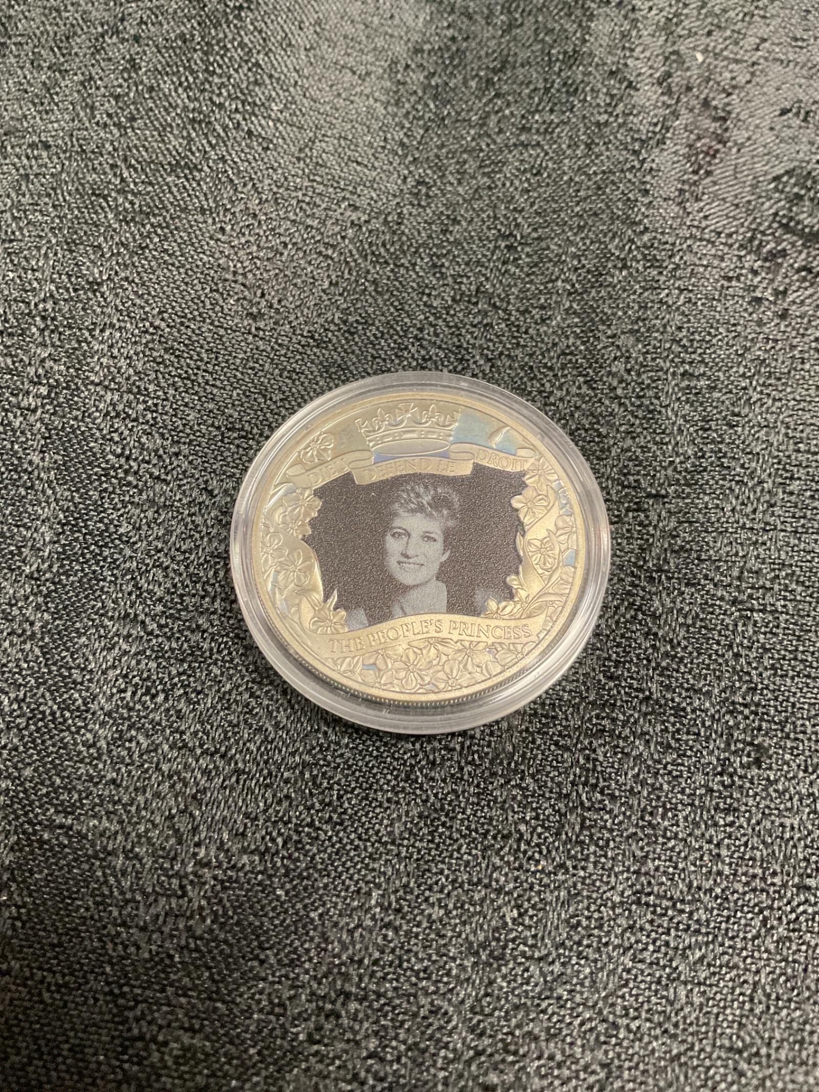 900 2021 half crown elizabeth Il Diana The peoples princess Uncirculated in capsule