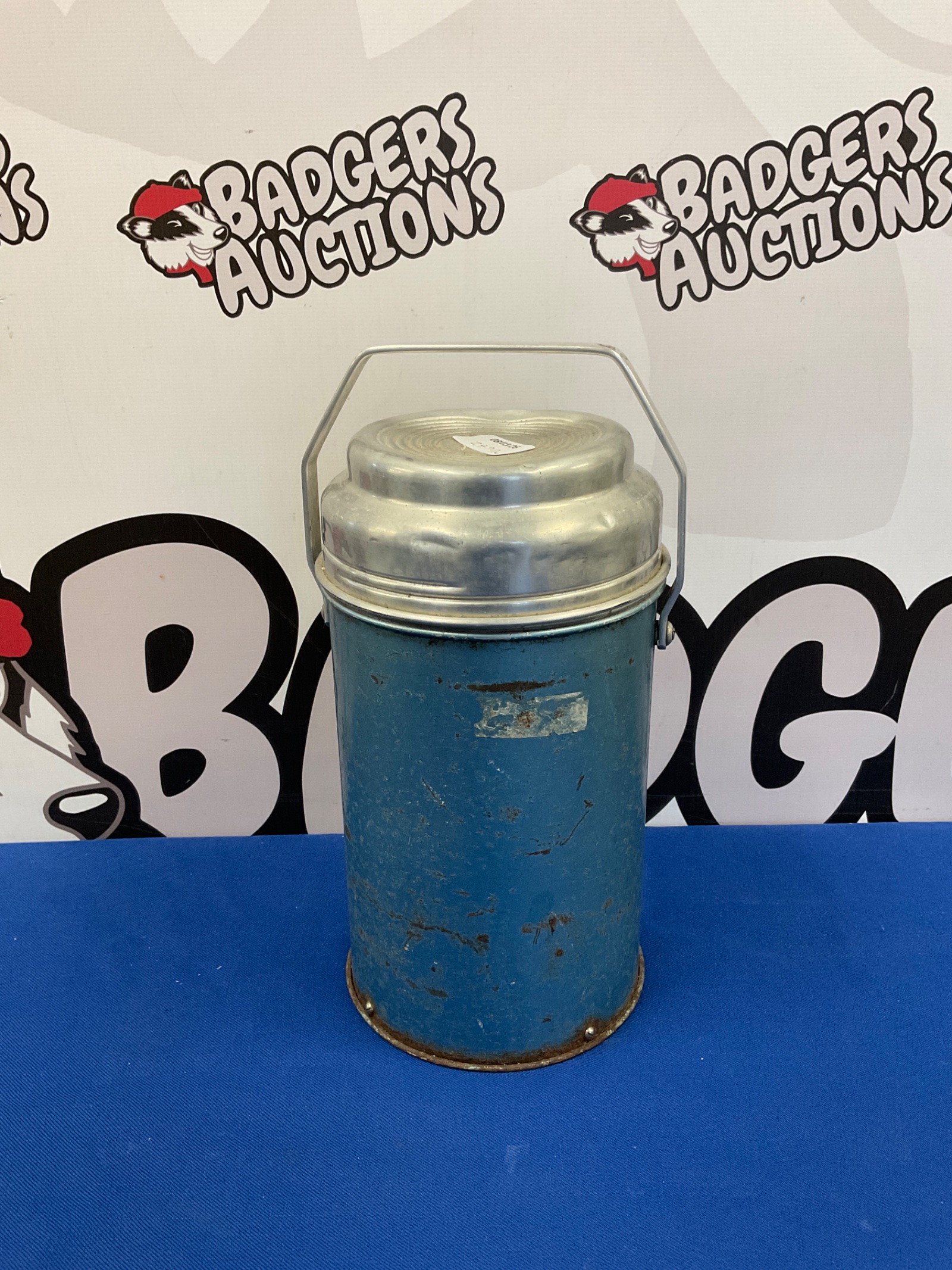 290 Vintage thermos flask
