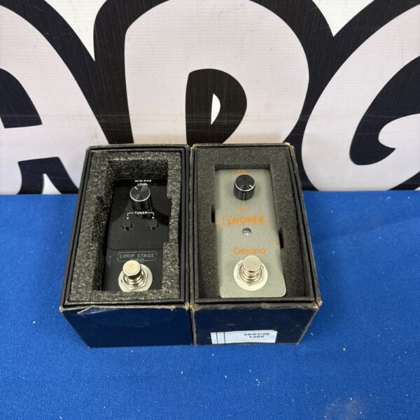 LEKATO Loop Stage M00775 guitar effects pedal, close-up view.