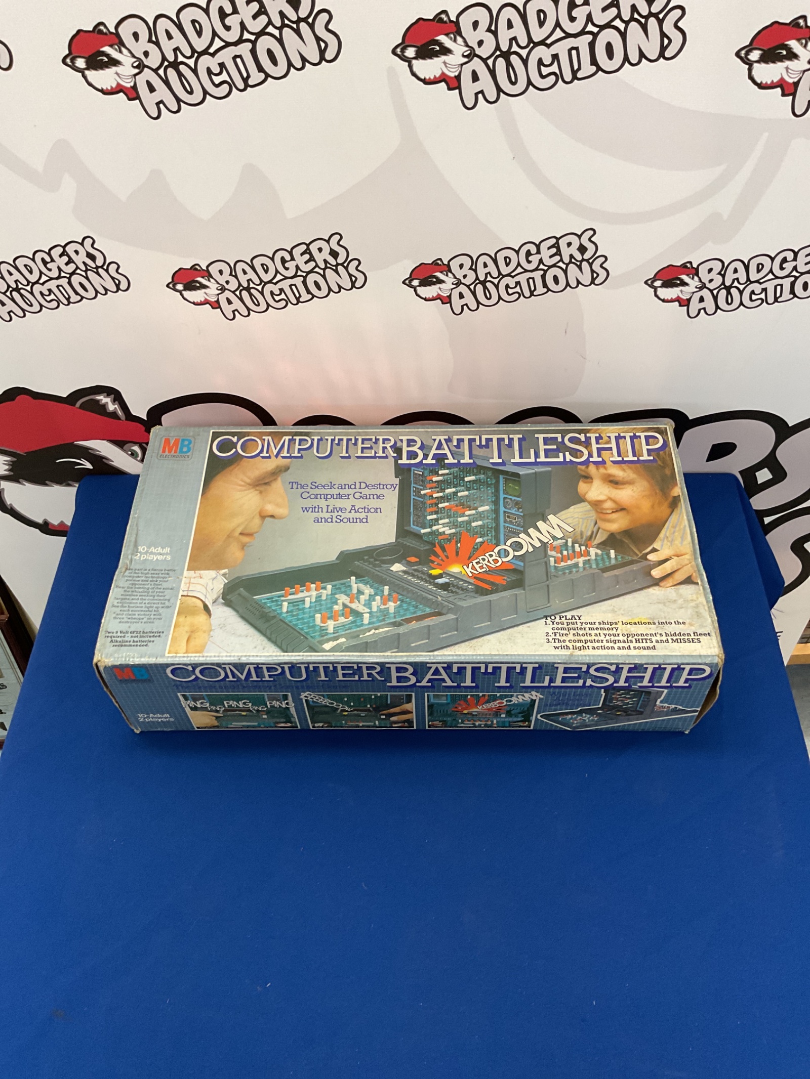 437 MB Electronics Computer Battleship game