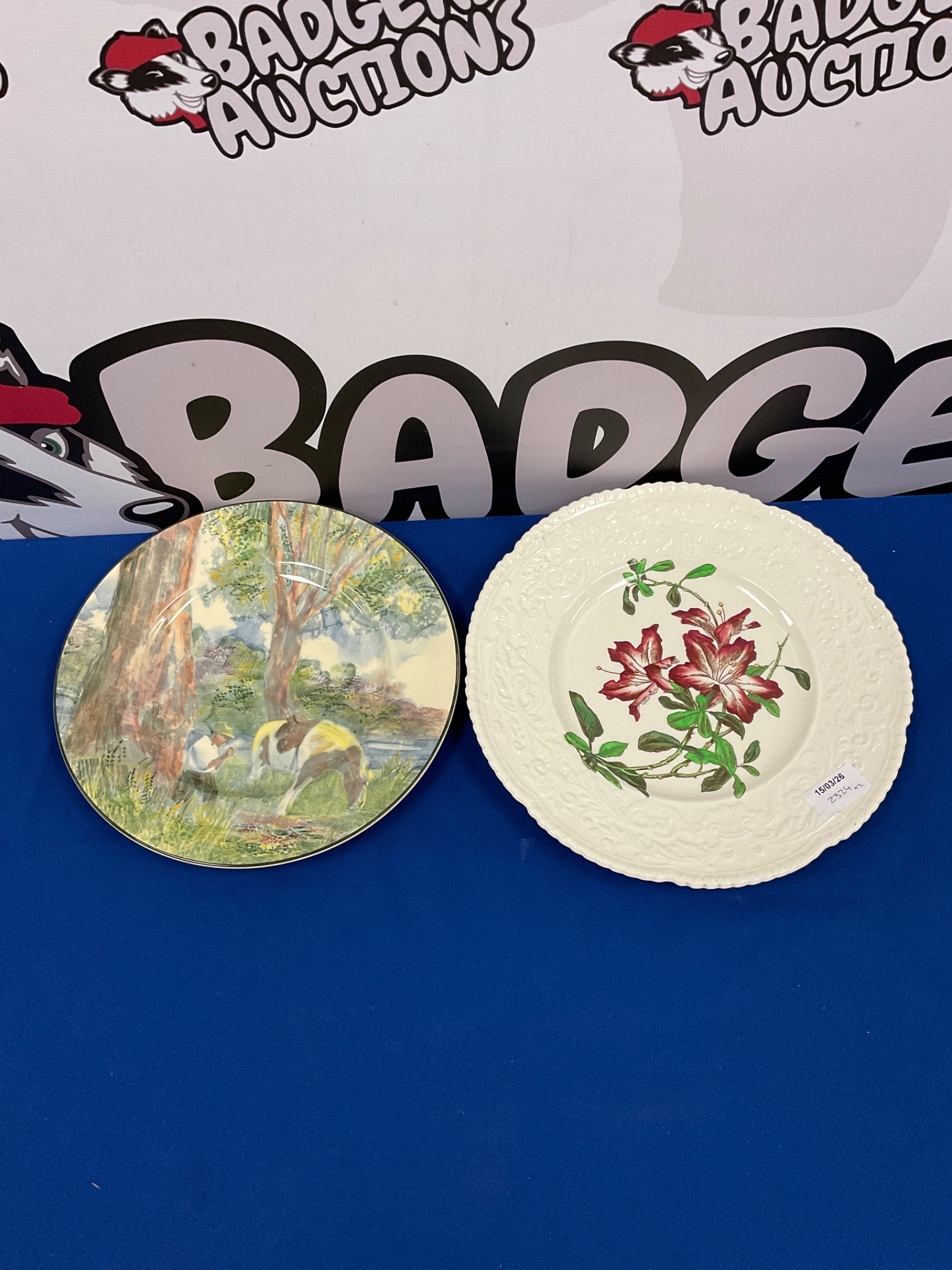 294 Royal doulton sundown & cauldron plate
