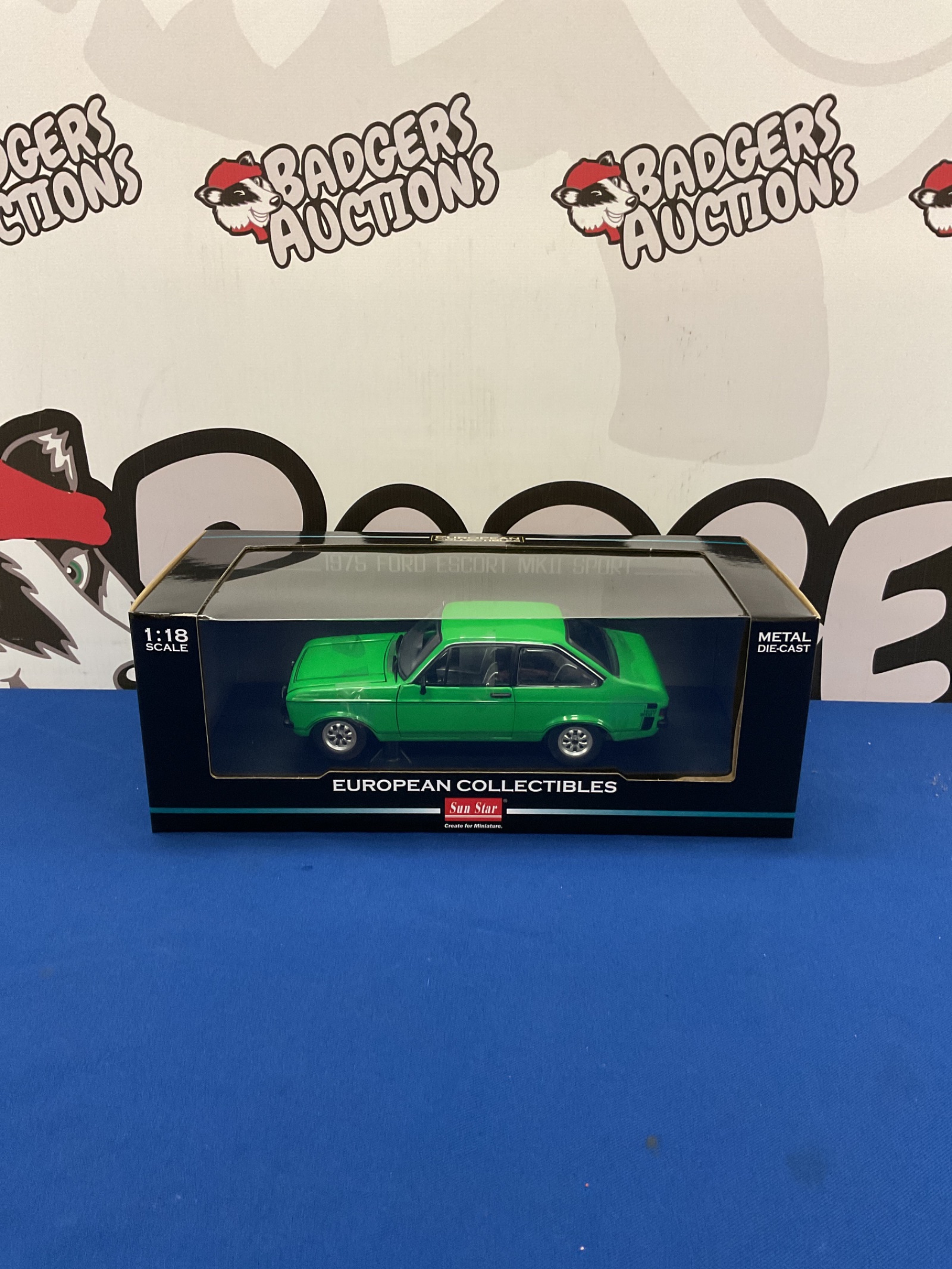 356 Sun Star European Collectibles 1975 Ford Escort MkII Sport diecast model