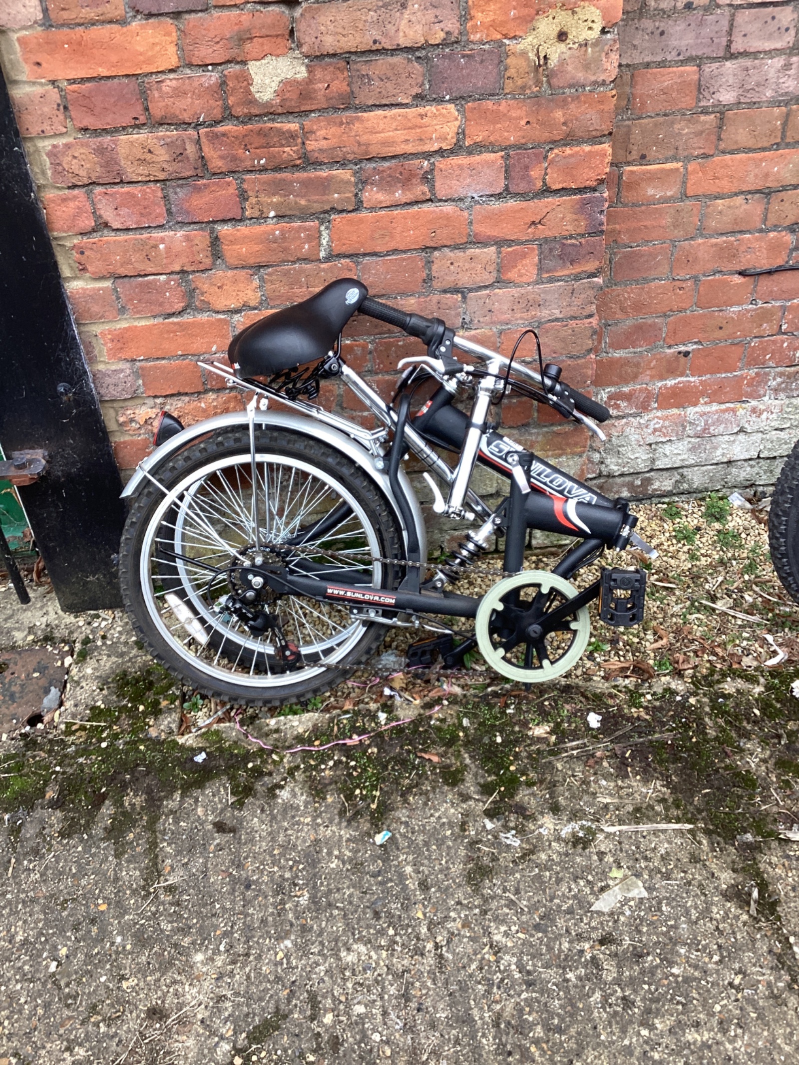 1287 Sunlova folding bike with carry case