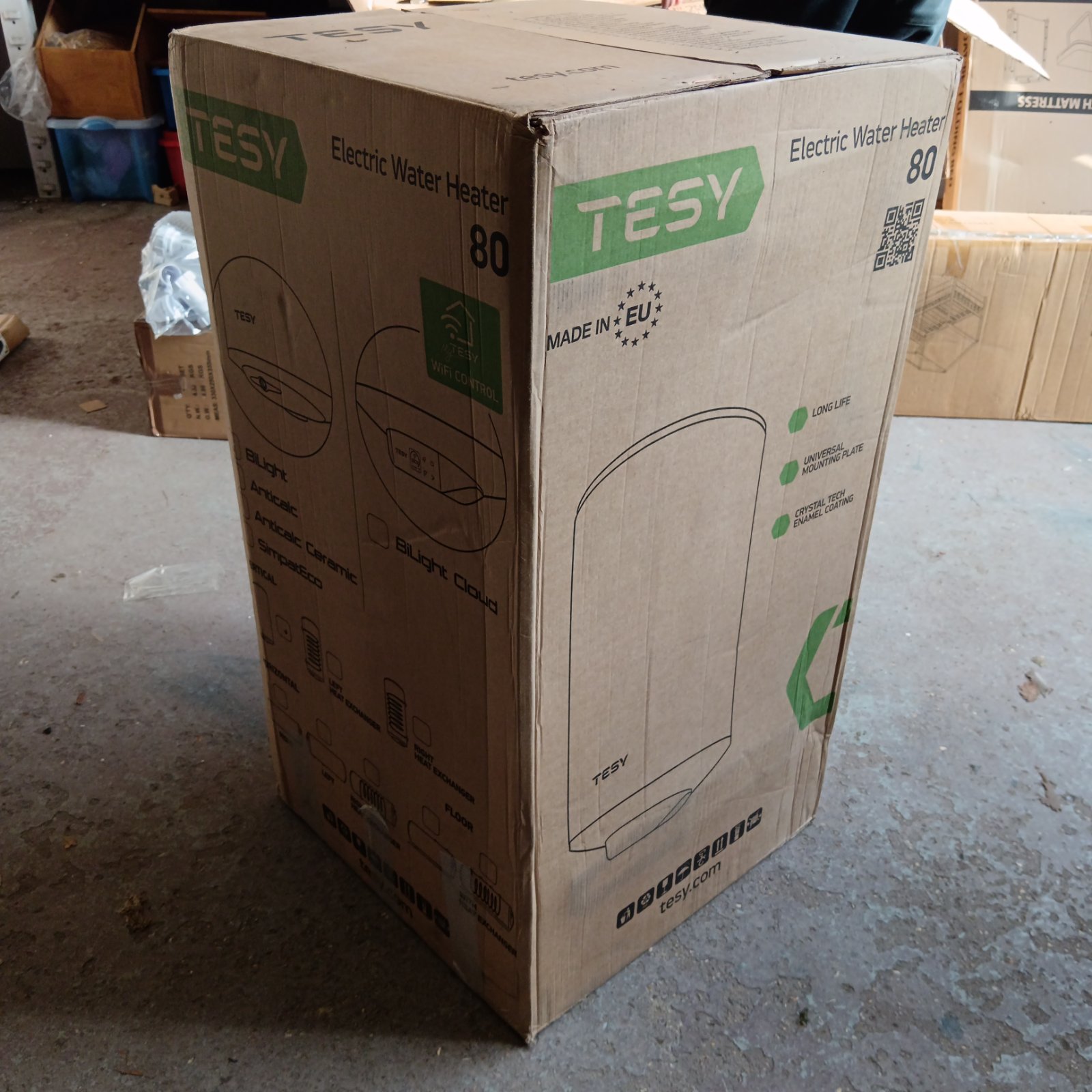 1405 Tesy electric water heater 80