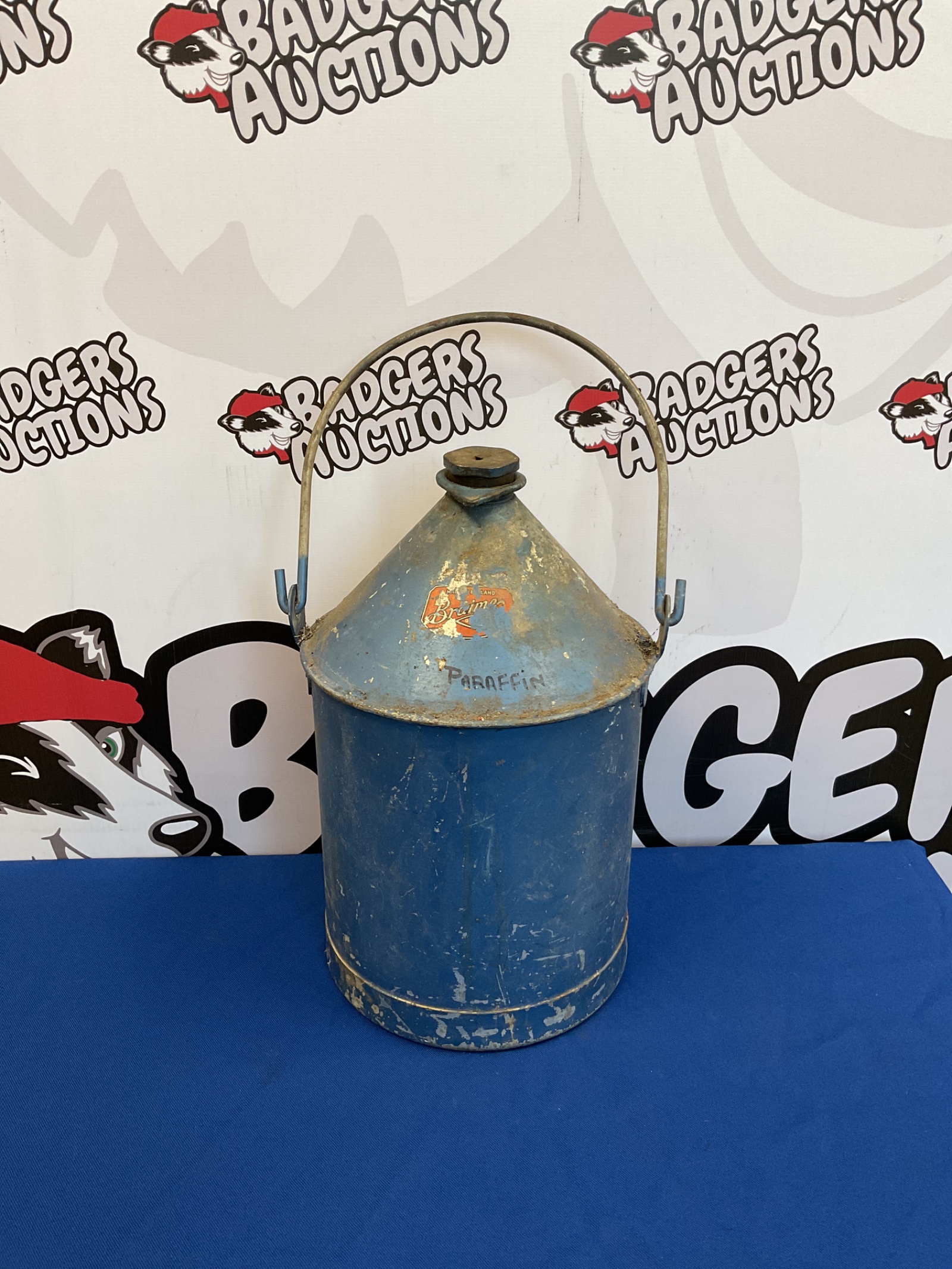 025 Vintage braimer paraffin can