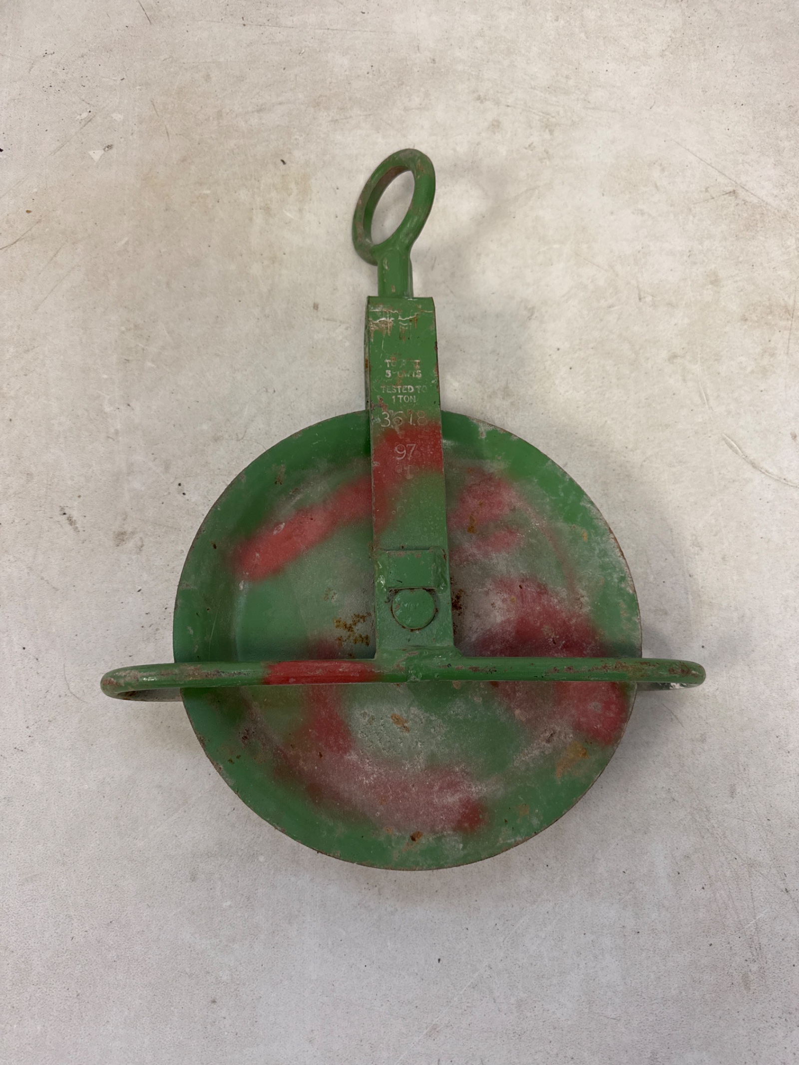 999 1 ton rated pulley/jenny wheel