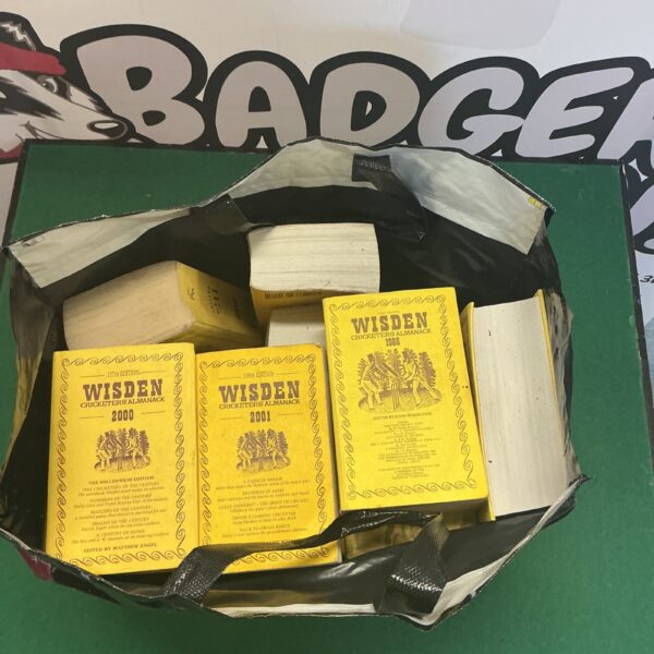 Vintage Wisden Cricket Almanack, a collectible sports reference book.