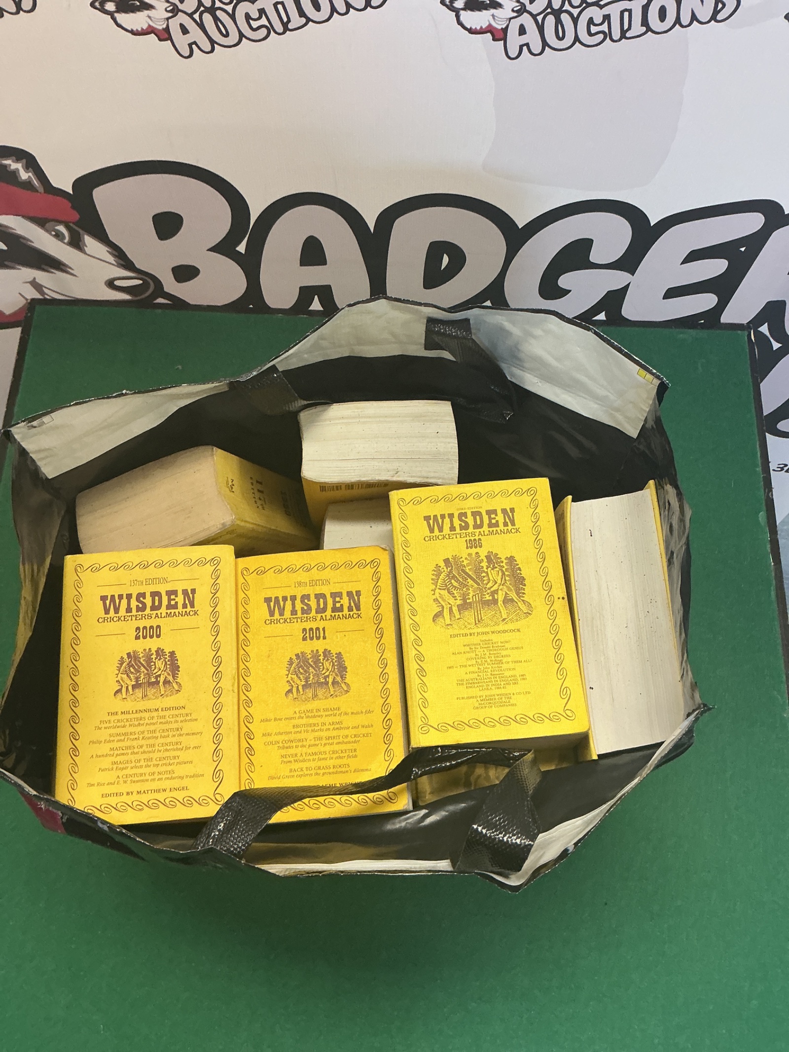 287 Collection of Widen Cricket Almanacks
